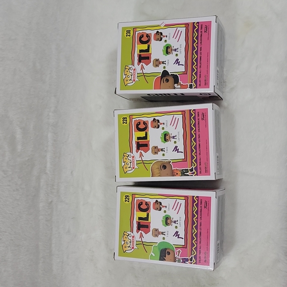 Funko Pop Rocks TLC T-Boz, Left Eye, Chili 228 229 230 - Picture 6 of 6